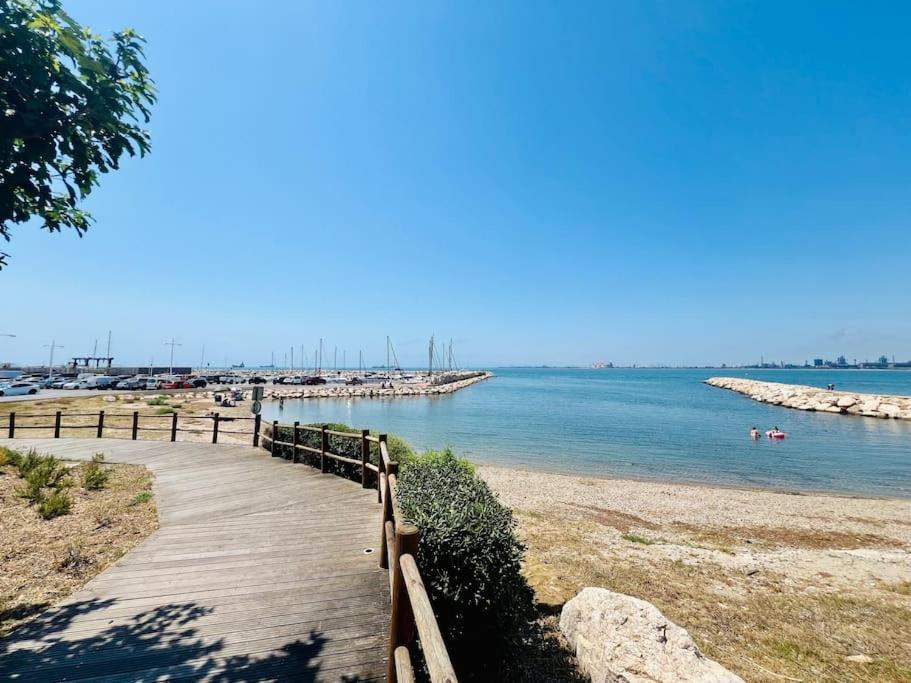 Апартаменты Voile De Mer - Les Pieds Dans L'Eau, Clim, Wifi, 2 Personnes Фос-сюр-Мер Экстерьер фото