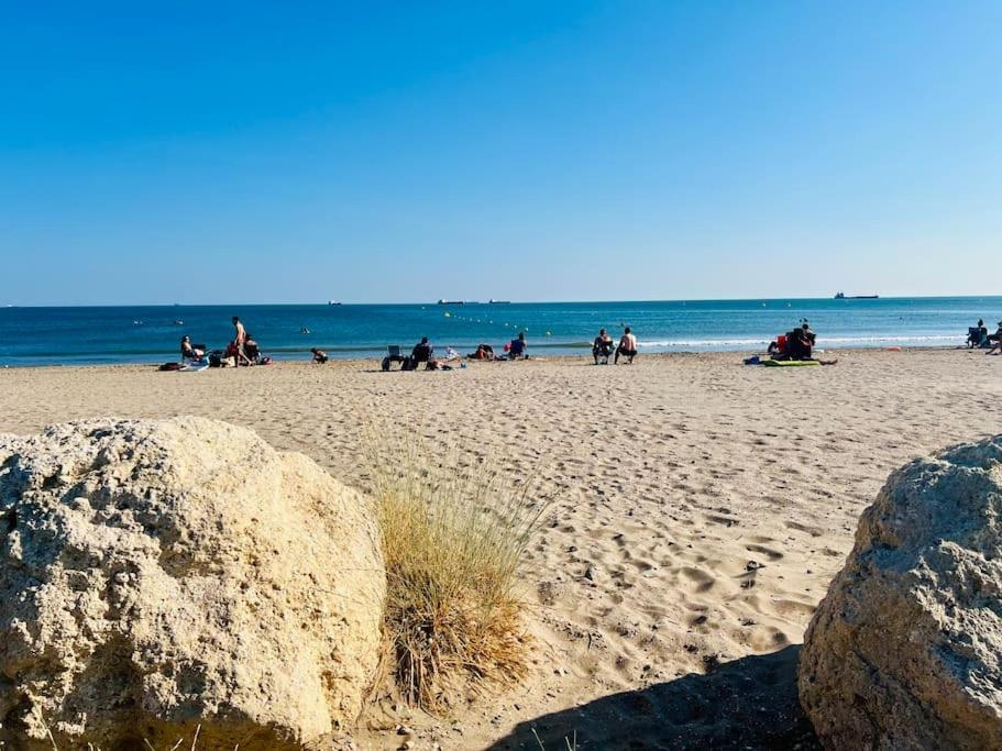 Апартаменты Voile De Mer - Les Pieds Dans L'Eau, Clim, Wifi, 2 Personnes Фос-сюр-Мер Экстерьер фото